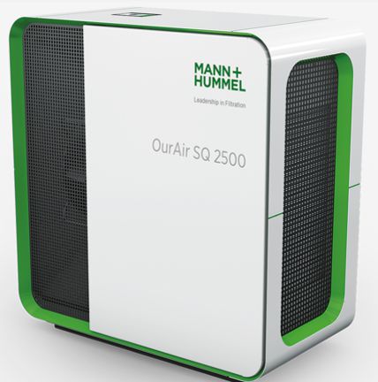 Purificateur d'air empilable jusqu’à 2500 m3/H Réf. OURAIR SQ 2500