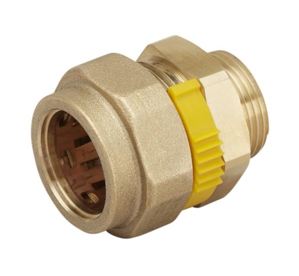 Raccord PLT BD CONNECT DN15 JPG Mâle G 3/4" avec joint Réf. 3431515
