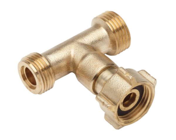 Té de couplage écrou bouteille mâle 20x150 NF réf B88640
