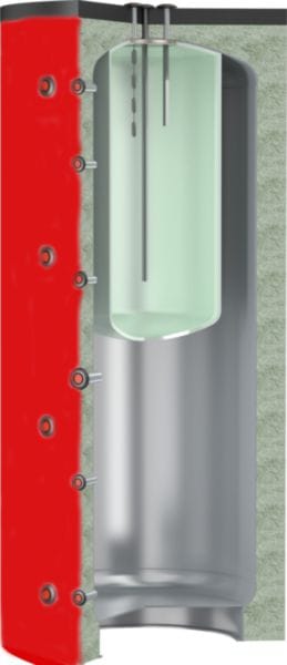 BALLON TAMPON MORVAN SERIE CHAUFFAGE + ECS - BTM 1500 ECS- CAPACITE CHAUFFAGE 98