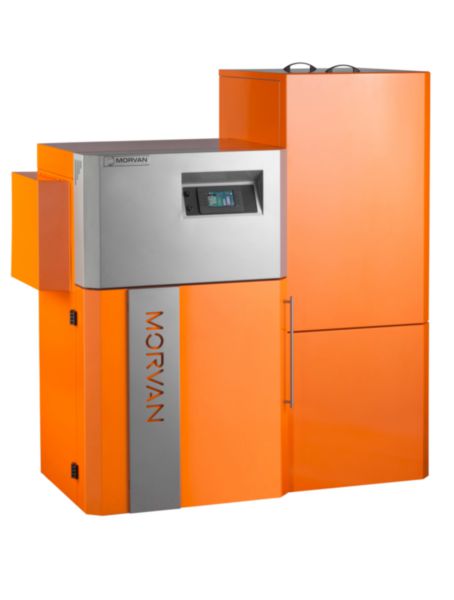 Image principale de CHAUDIERE A GRANULES DE BOIS MORVAN - GM EASY 48  P.U. 48  KW -  RENDEMENT ENERG