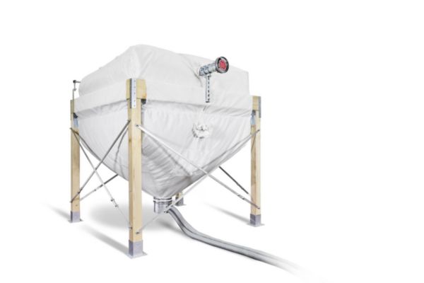 SILOFLEX R 2500  -  SILO TEXTILE A GRANULES  CAPACITE 2.5  T  TYPE RECTANGLE BOU
