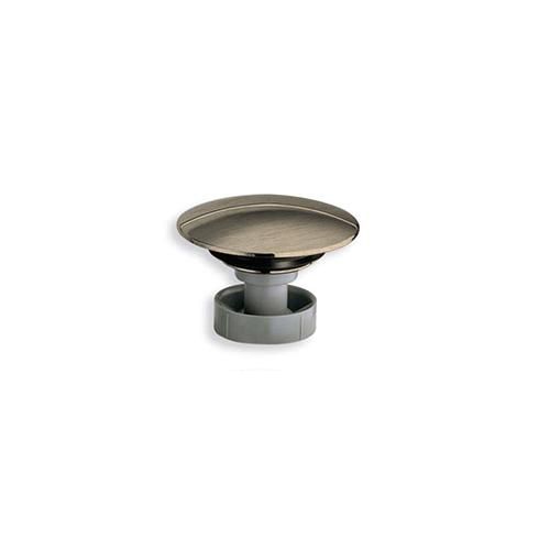 Bouchon laiton bonde Up & Down D64 mm métal brossé Réf. RI07177