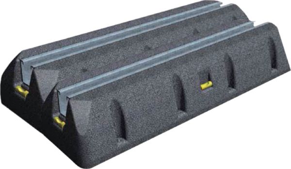 Support sol caoutchouc SUMO 250 mm avec grand rail réf. 6868-025-04