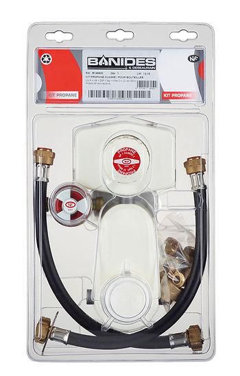 Détendeur inverseur gaz propane 6kg/h + détendeur basse pression 4kg/h réf B142950