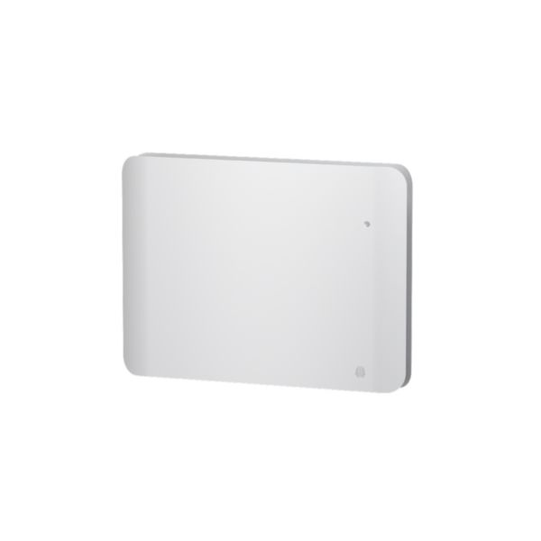 Radiateur Dook - Horizontal - 1250W - Blanc satiné - Double corps de chauffe, Inertie fonte avec priorité façade - 100% cOOnnecté - Commande tactile -  Réf. NEN3364TCEC