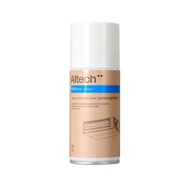 AEROSHOT - Spray OneShot pour système gainable 150ml - Clean+ Altech