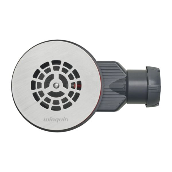 Bonde de douche + SLIM D40 dome métal   Réf. 30723393