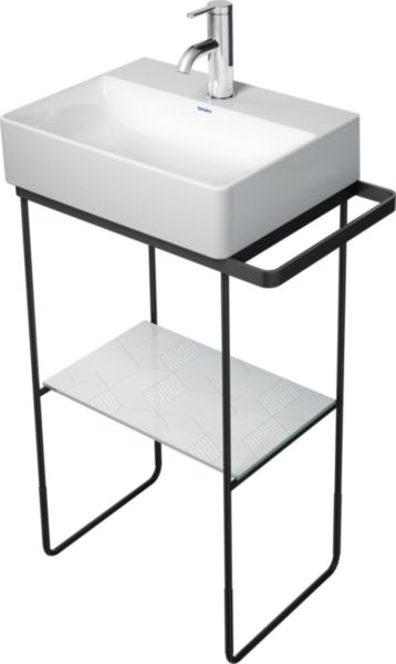 Console métallique DuraSquare 333x516x790 mm noir Réf. 0031094600