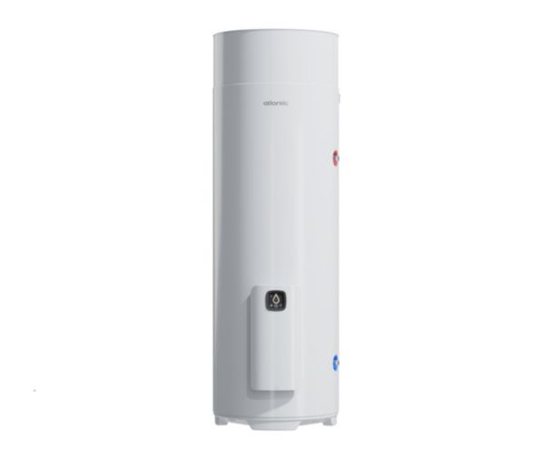 Image principale de Chauffe-eau thermodynamique Égéo vertical sur socle 250L, raccord diélectrique tournant 3/4 et tube d'évacuation des condensats. Réf. 232517