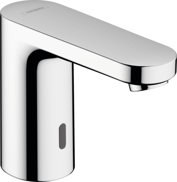 Mitigeur lavabo électronique VERNIS BLEND avec pré-réglage de la température sur batterie Chromé Réf. 71502000