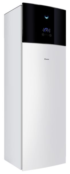 Image principale de Unité intérieure Daikin Altherma 3H MT Taille 12 monophasée 230 L modèle au sol 180 L R32 16kW Chauffage d'appoint intégré une zone Facilité d'accès aux pièces hydrauliques Mise en service simplifiée Pilotage à distance Réf. ETVH12S23E6V