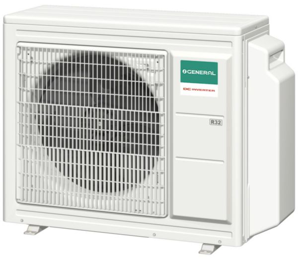 Unité extérieure climatiseur multi-split 6800W R32 - tri-split - DC Inverter - fonctionnement jusqu'à -15°c extérieur en mode chaud - monophasé 230V Réf. 724005 / AOHG 24 KBTA3.UE
