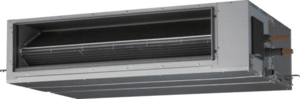 Unité intérieure climatiseur gainable haute pression 22000W - DC Inverter - haute pression statique réglable jusau'à 200 pa - discrétion - maintenance aisée - télécommande filaire Réf. 730049 / G-ARHG 90 LHTA.UI