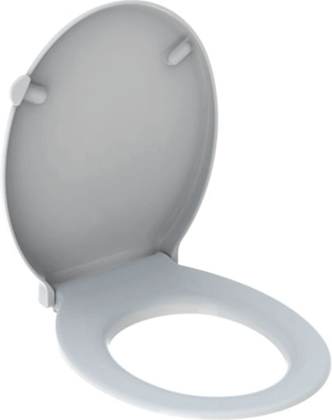 Abattant WC RENOVA COMFORT adapté PMR antibactérien fermeture standard fixation par le haut blanc Réf. 500.679.01.1