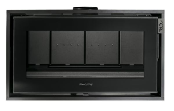 Insert à bois en acier étanche 112cm 9kW HONORE 1000 Réf. FR9011150B