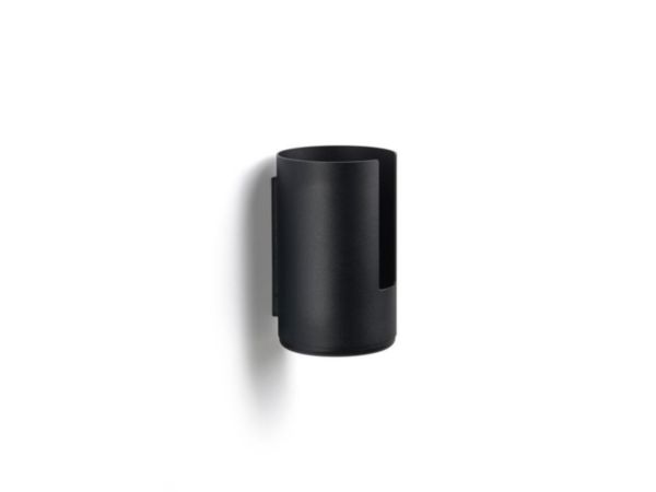 Rangement papier toilette mural Rim D13x21 Noir Réf. 14647