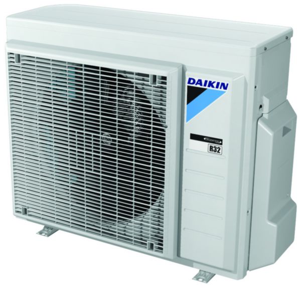 Unité extérieure Daikin Altherma 3 R Taille 6 Série EH Groupe extérieur au R-32 monophasé Fonctionnement garanti par -25 °C Compresseur Swing et Température de sortie d'eau à 55°C en 100% PAC Réf. ERGA06EVH