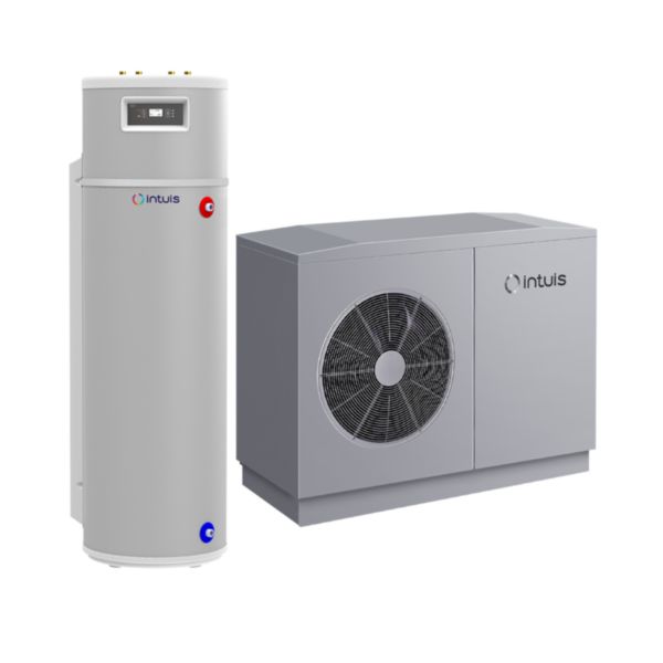 Image principale de Pompe à chaleur air/eau HTi70 8 mono DS170D monophasé monobloc R290 avec ballon ECS 170L intégré Réf. 155014