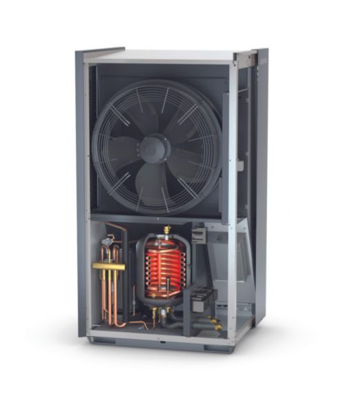 Image principale de Pompe à chaleur air/eau monobloc inverter hautes performances 60DC 12 kW triphasée chauffage seul IXTRA M Réf. 526216