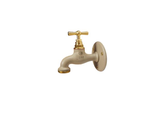 Robinet arrosage 15X21-20X27 + applique MF 15X21  coloris sable Réf. 70F-6MF
