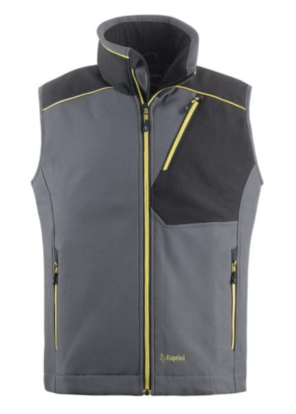 Gilet Rembourre Dynamic gris/noir L Réf. 35451