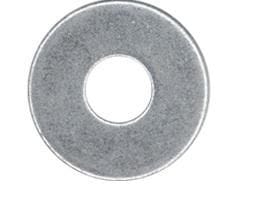 Sachet de 25 Rondelles plates D8 4 mm x 40 mm NOVIPRO