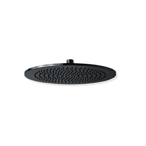 Douche de tête Slim Vienna laiton rond 30 cm noir Réf. SD31313