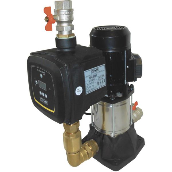 Surpresseur à variation de vitesse KVC-AD 35/120M comprenant une pompe KVC 35/120M et un variateur ACTIVE DRIVER alimentation électrique 230V Réf. 209121