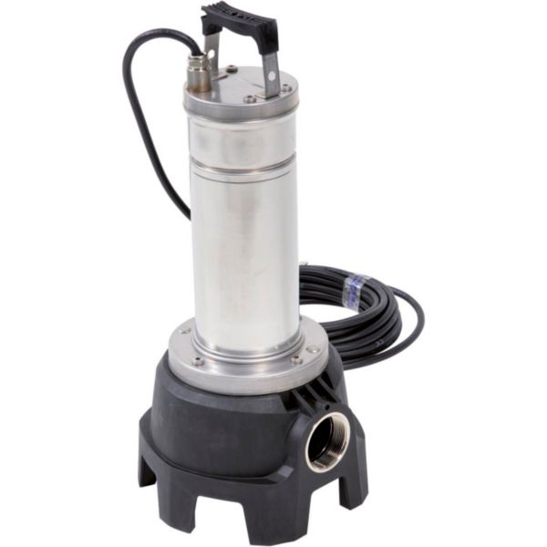 Pompe de relevage eaux chargées FEKA VX 550 M alimentation électrique 230V - 0,55 kW - 4,2 A débit maxi 20 m³/h hauteur maxi de relevage 7 m Réf. 131841