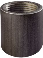 Manchon 2701 tube soudé filetage cylindrique longueur 34mm noir D15x21 réf.MAN15