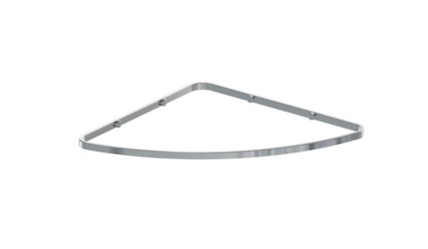 Barre de porte serviette à fixer pour lave-main Alterna CONCERTO argent brillant