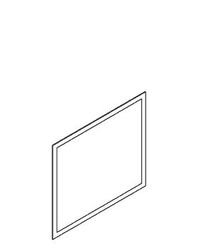 Image principale de Miroir LED largeur 80 cm NARCISSE classe II - IP44 - CE - Classe énergétique G Réf : 1746511