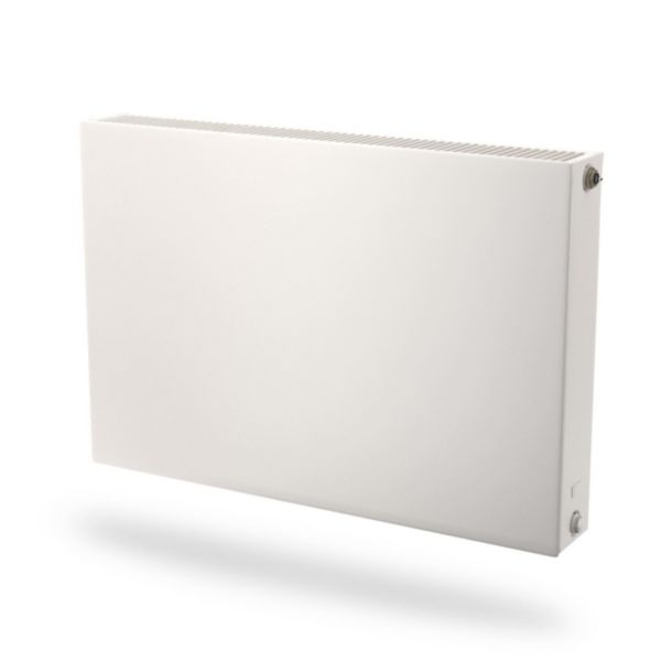 Radiateur eau chaude Altech horizontal 4 connexions Type22 à façade plane Hauteur 900 Largeur 400 834W