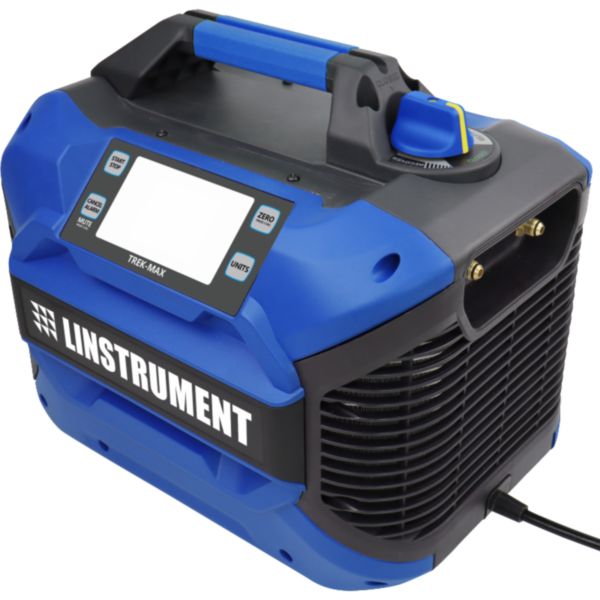 Image principale de Station de récupération ultra compacte et légère (10kg) - R32, équipée de pressostats BP et HP - vanne de commande centrale pour toutes les étape de la récupération - Large écran LCD - condenseur micro-canaux - conforme EN35421 Réf.T REK-MAX