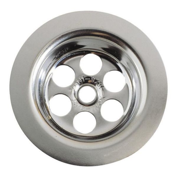 Grille ronde inox D63mm pour lavabo Réf. 30724263