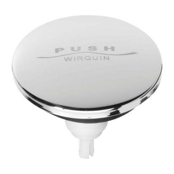 Clapet de baignoire Quick Clac en inox Réf. 30724024