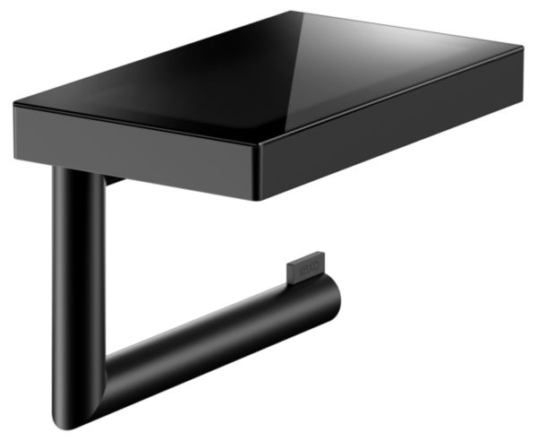 Porte-papier avec tablette en verre Noir Réf. 12873379000