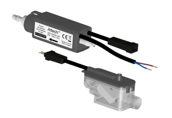 Pompe de relevage de condensat de PAC Air / Air en ligne ECO10WATER Altech