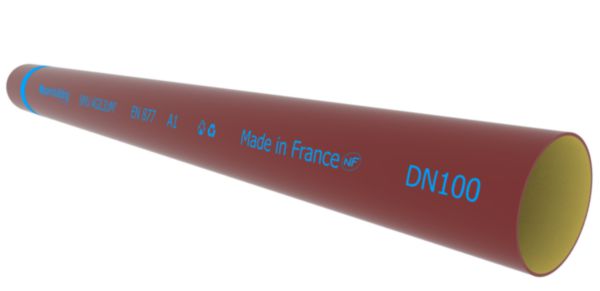 Tuyau Agilium dn150 l=3m réf.283725
