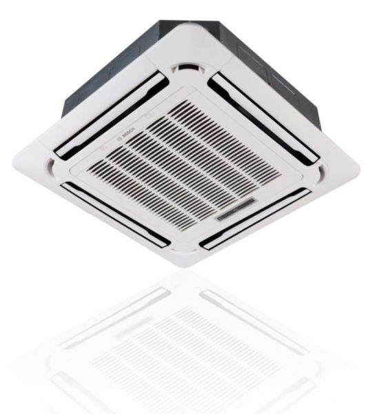 Pompe à chaleur Air/Air réversible, Unité intérieure cassette 4 voies mono split, Climate 5000 U CL5000iU 4CC 35 E   3,5kW R32 600x600mm Réf : 7733701878
