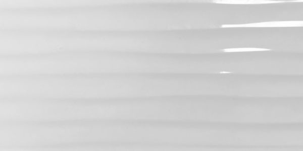 Faïence Arte Deco Twist evolution wave blanc brillant 30 x 60 cm