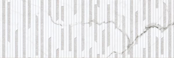 Faïence Keraben Idyllic statuario concept white vecchio 40 x 120 cm Réf. R0001843