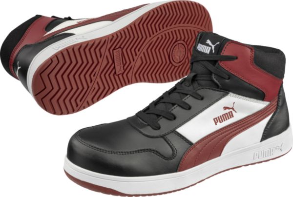 FRONTCOURT BLK/WHT/RED MID S3L ESD FO HRO SR T45 Réf. 630050201000045