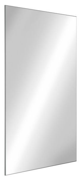 Miroir de toilette incassable 10x595x980 Inox poli miroir Réf : 3459