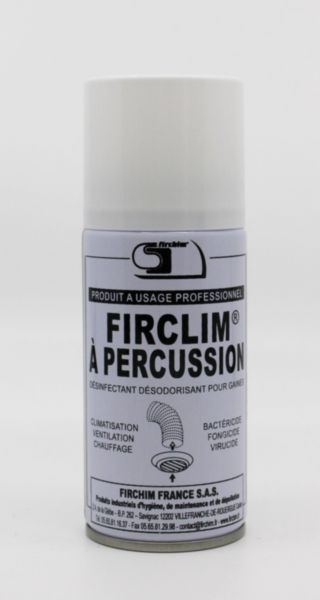 Désinfectant désodorisant à percussion pour gaines de climatisation, ventilation et chauffage réf. A86PUN