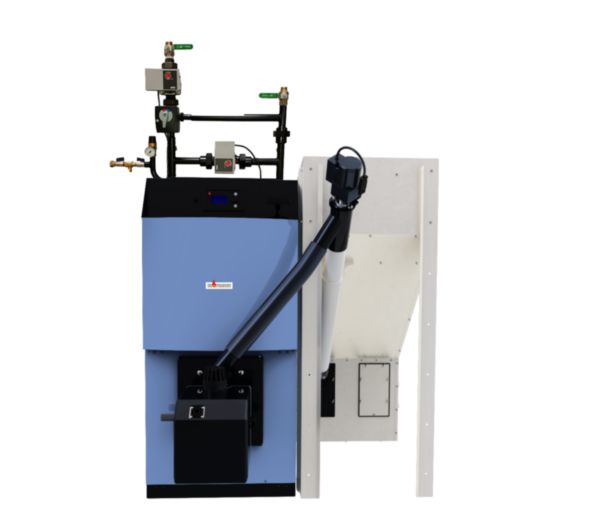 Chaudière à granulés LOKI 22 kW + un circuit de chauffage Réf. PK-LOKI-C2E