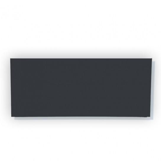 Image principale de Sous face Decoclim en aluminium gris anthracite ral 7016 - Large réf : DECOCLIM-23AL7016-SSF
