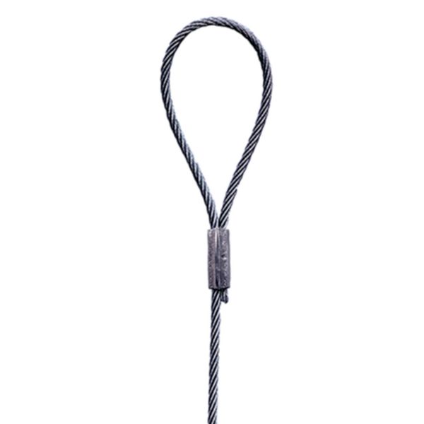 Système de suspension par câble HF Express N° 1 (15kg) L=5 m embout Boucle (Sachet de 10) réf.XP15FR
