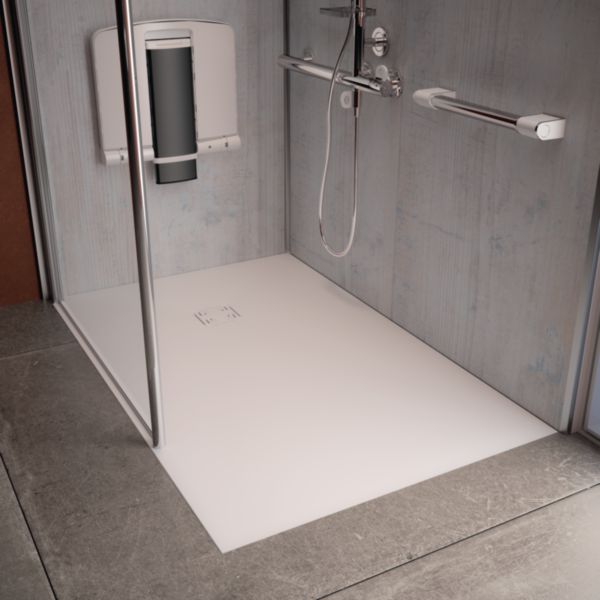 Receveur Onyx Exclusif 1700 x 800 Blanc Réf. 12834WH